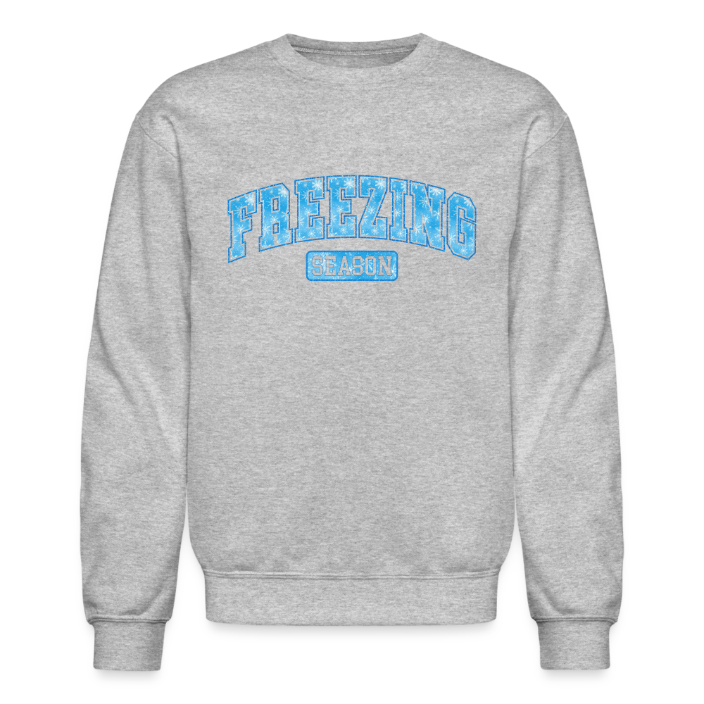 Freezing Season Unisex Crewneck Sweatshirt - heather gray