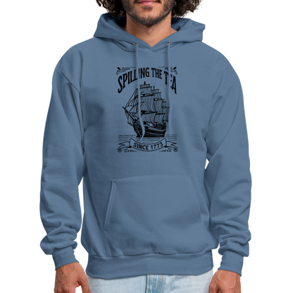 Men's Hoodie - denim blue