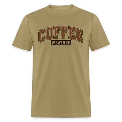 Coffee Weather T-Shirt - khaki