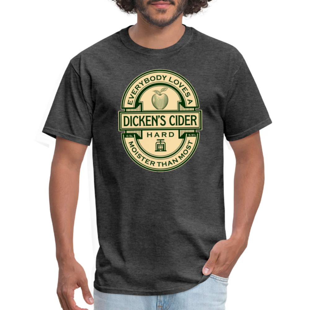 Dicken's Cider T-Shirt - heather black