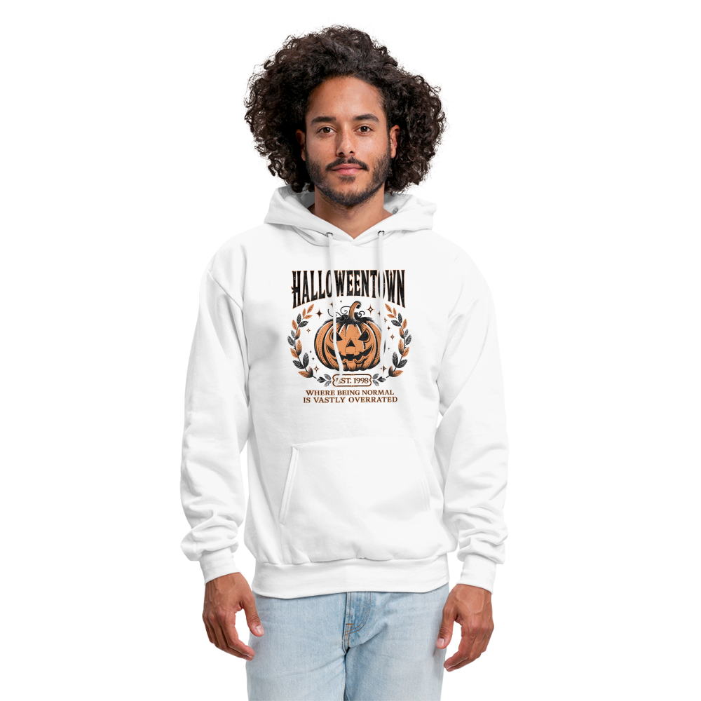 Halloweentown Hoodie (Where Normal is Overrated) - white