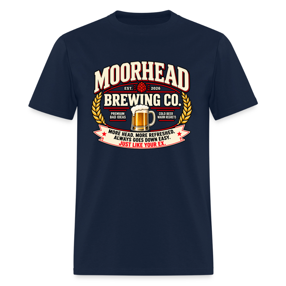 Moorhead Brewing Co. T-Shirt Color: navy