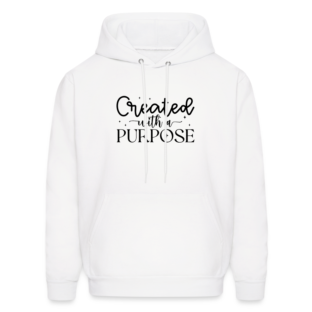 Created with a Purpose Hoodie - white