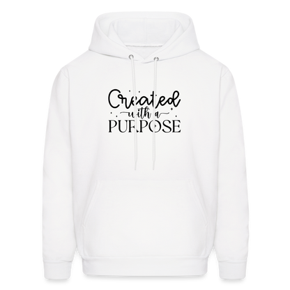 Created with a Purpose Hoodie - white