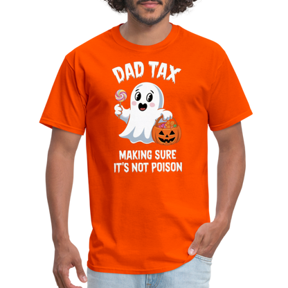 Dad Tax (Halloween) T-Shirt - orange