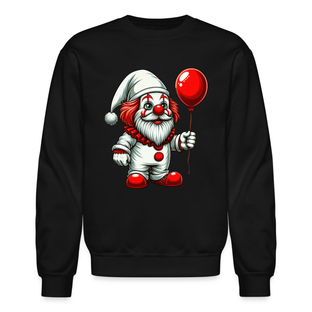 Gnome Clown Sweatshirt - black