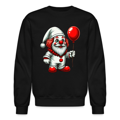 Gnome Clown Sweatshirt - black