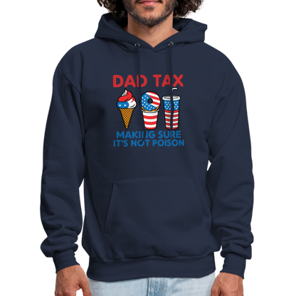 Dad Tax Hoodie (Red White Blue) - navy