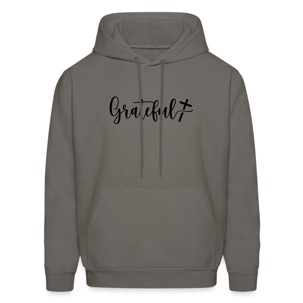 Grateful Hoodie - asphalt gray