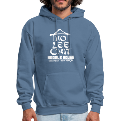 Ho Lee Chit Noodle House (Funny Wordplay) Hoodie - denim blue