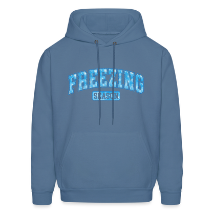 Freezing Season Unisex Hoodie - denim blue