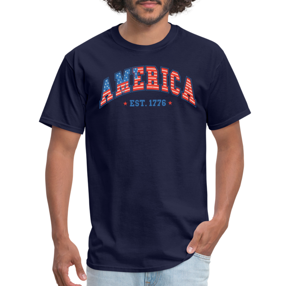 American 1776 T-Shirt - navy