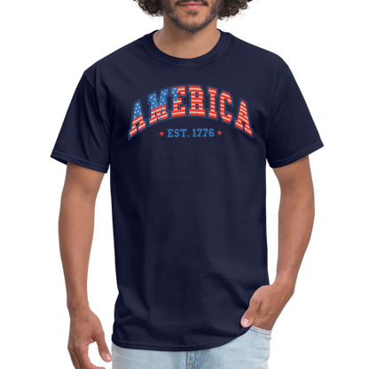 American 1776 T-Shirt - navy