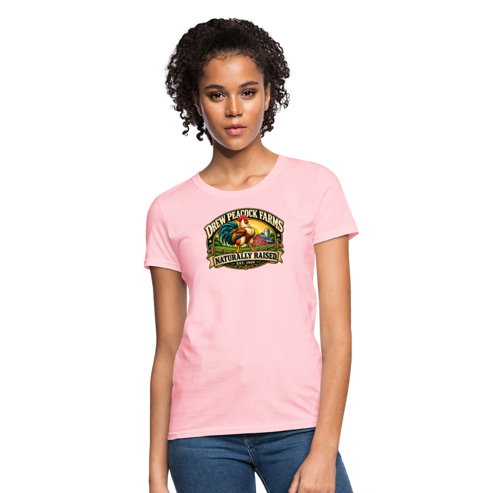 Drew Peacock Farms Women's T-Shirt - pink