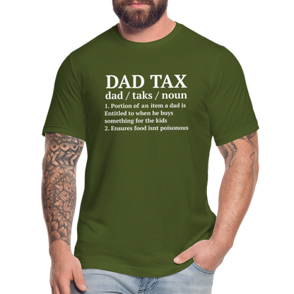 Definition of Dad Tax T-Shirt Bella Canvas - olive