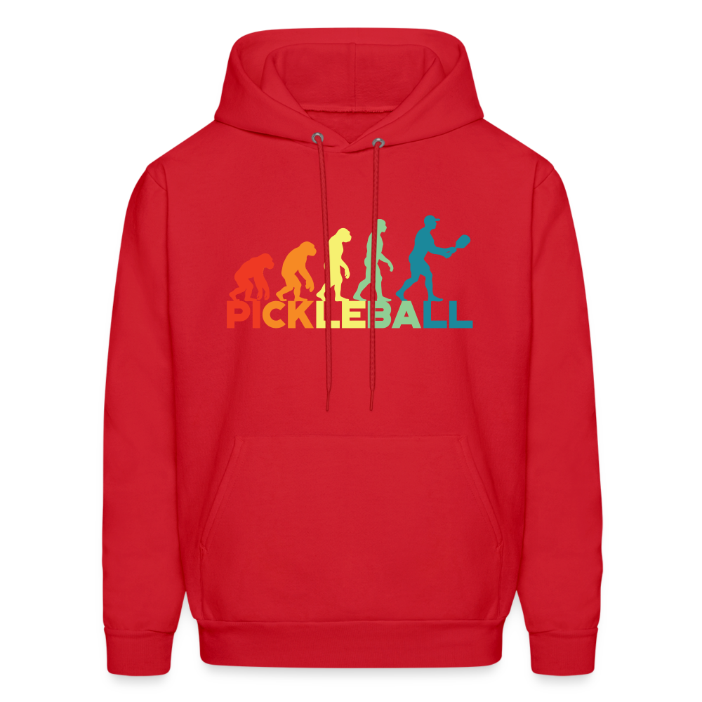 Pickleball Evolution Hoodie - red