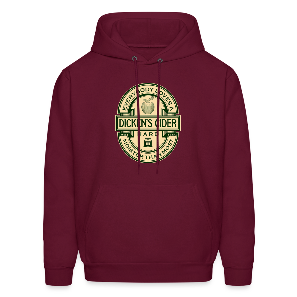 Dicken's Cider Hoodie - burgundy