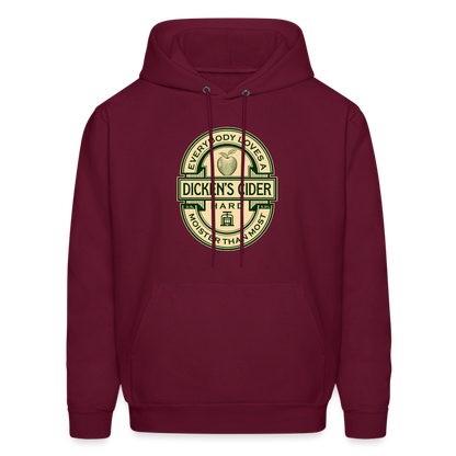 Dicken's Cider Hoodie - burgundy