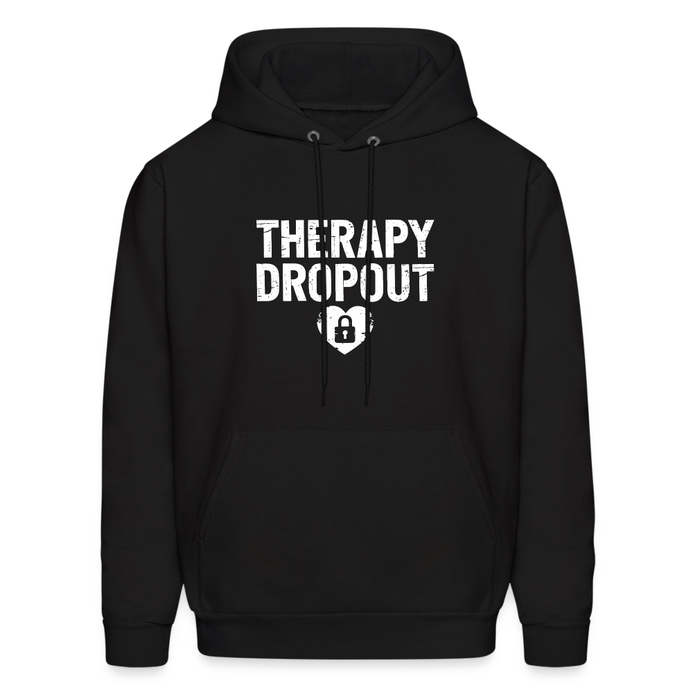 Therapy Dropout Hoodie - black