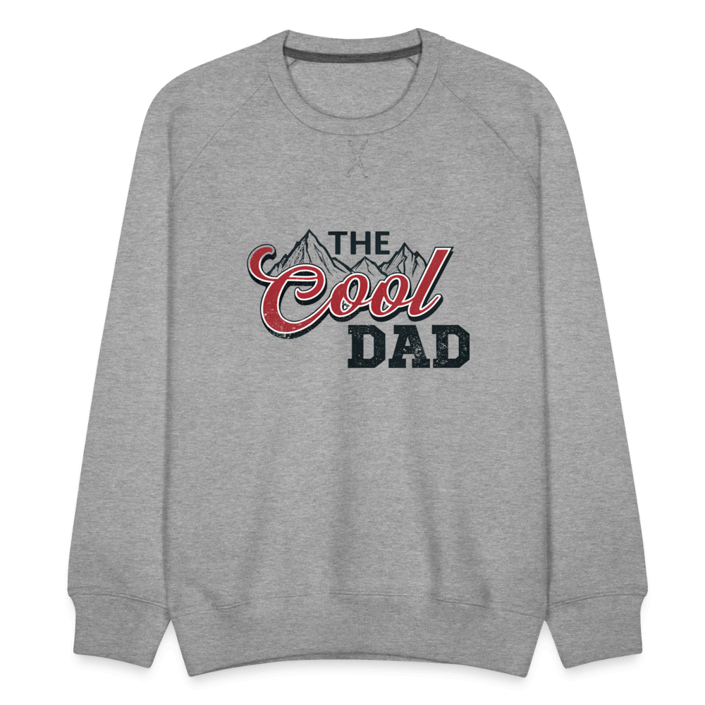 The Cool Dad Men’s Premium Sweatshirt – Chill Style for Legendary Dads Color: white