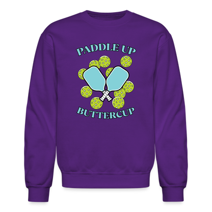 Paddle Up Buttercup Sweatshirt - purple