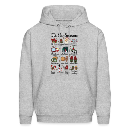 Tis The Season (Christmas) Hoodie - heather gray