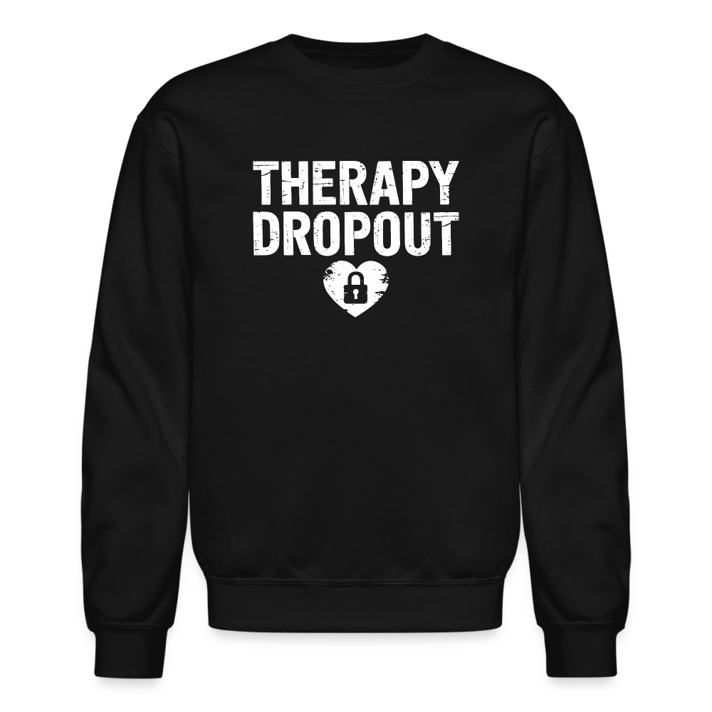 Therapy Dropout Sweatshirt - black