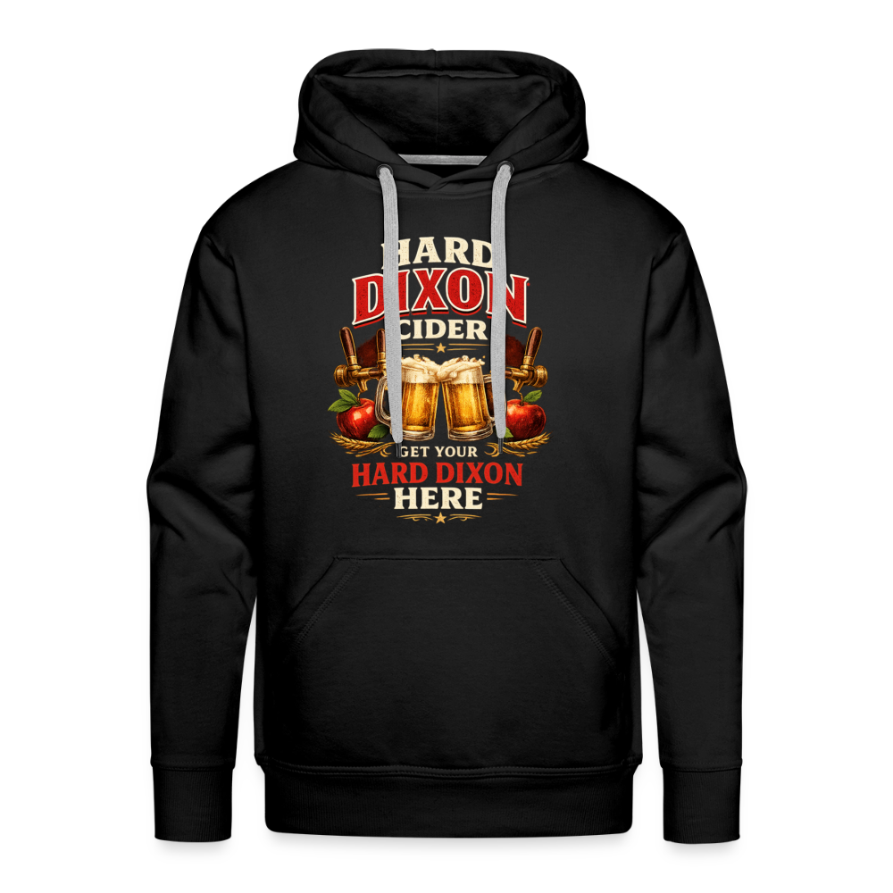 Hard Dixon Cider Funny Premium Hoodie (Funny Adult Humor) Color: Black
