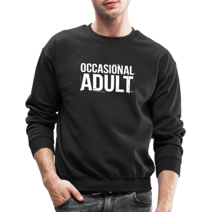 Occasional Adult Sweatshirt - black