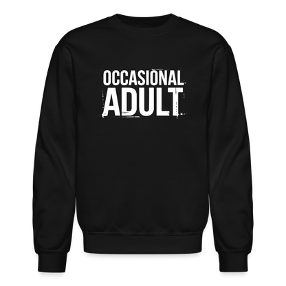 Occasional Adult Sweatshirt - black