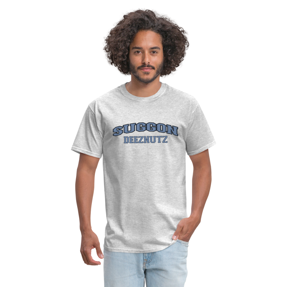 Suggon Deeznutz T-Shirt - heather gray