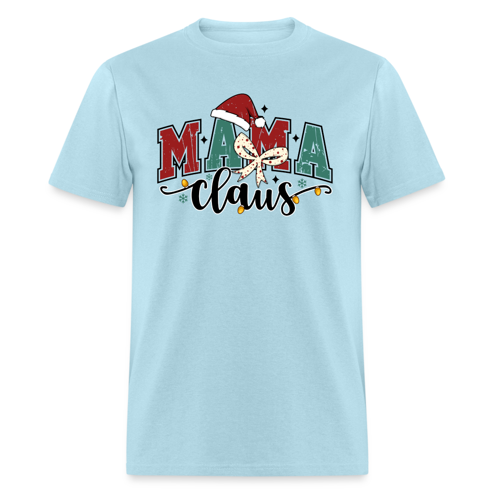 Mama Claus (Christmas) T-Shirt - powder blue