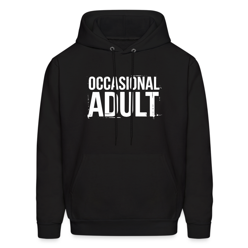 Occasional Adult Hoodie - black