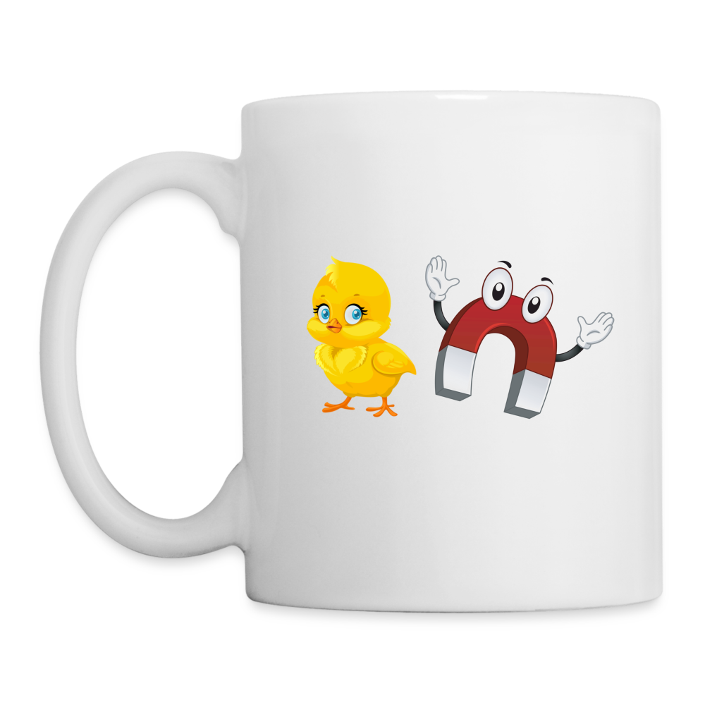 Chick Magnet Coffee Mug - Color: white