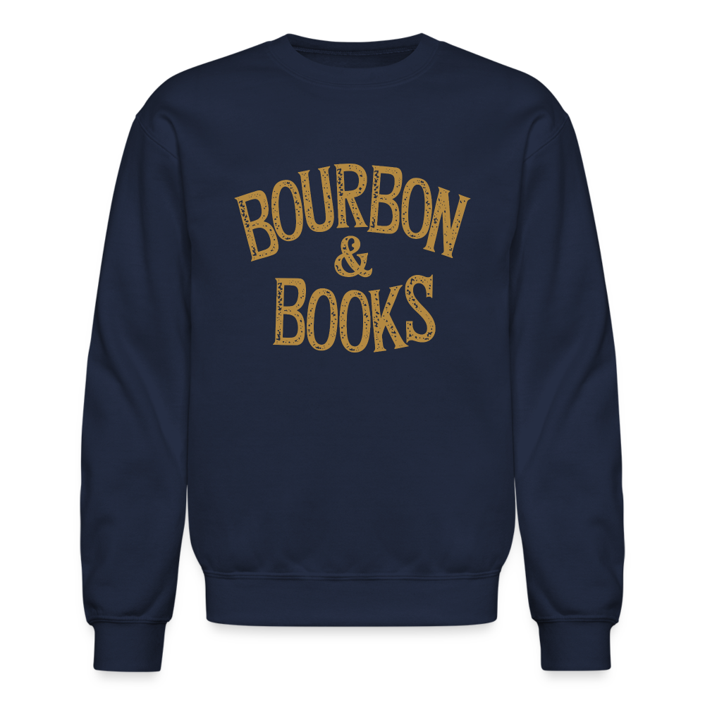 Bourbon & Books Sweatshirt - navy