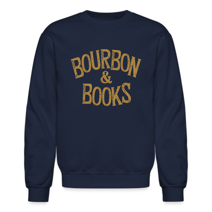 Bourbon & Books Sweatshirt - navy