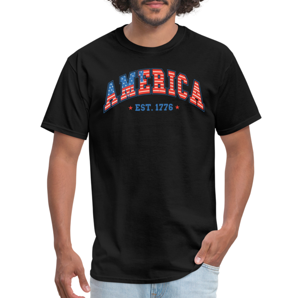 American 1776 T-Shirt - black