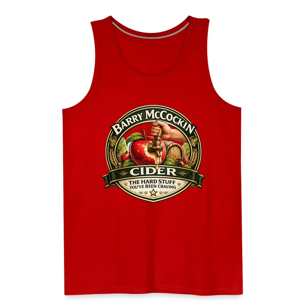 Barry McCockin Cider Funny Tank Top Color: White