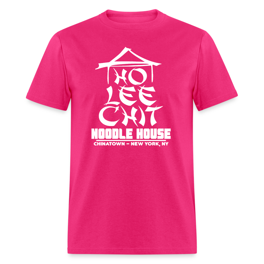 Ho Lee Chit Noodle House (Funny Wordplay) T-Shirt - fuchsia