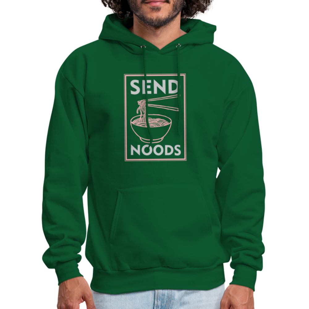 Send Noods Hoodie - forest green