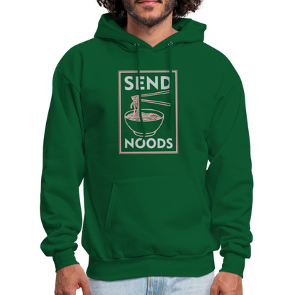 Send Noods Hoodie - forest green