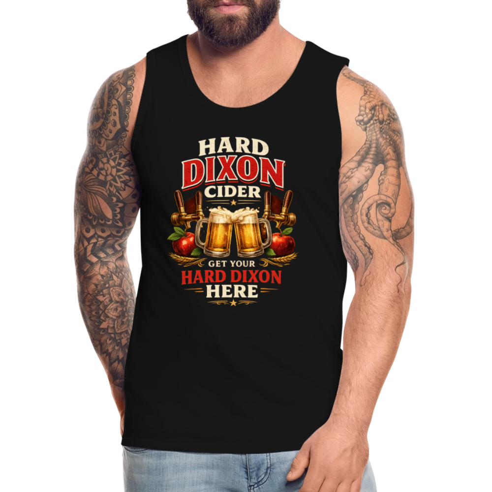 Hard Dixon Cider Funny Premium Tank Top Color: Deep Navy