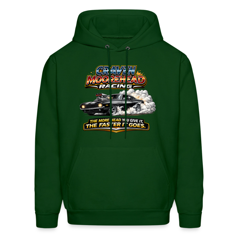 Craven Moorehead Racing Hoodie Color: Forest Green