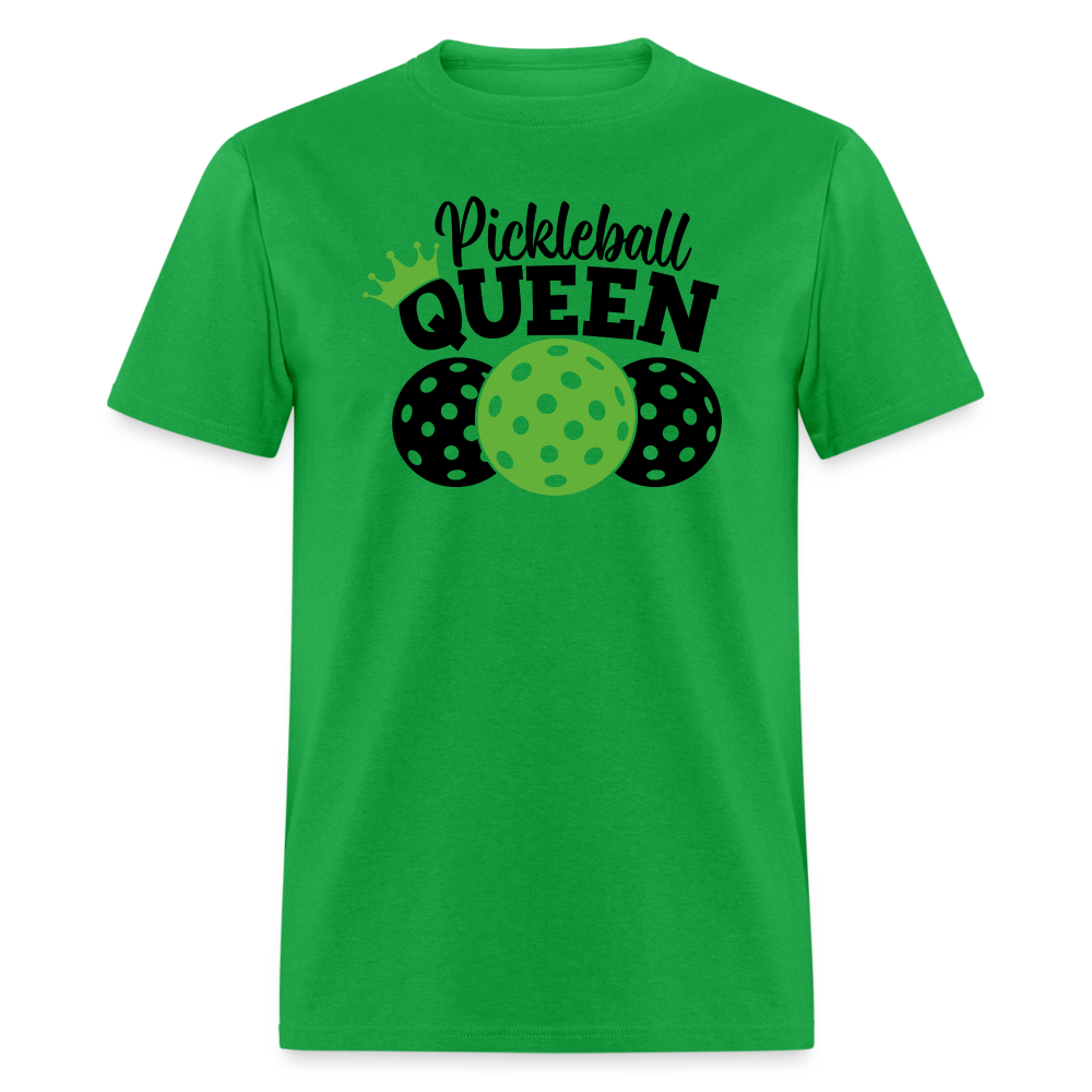 Pickleball Queen T-Shirt - bright green