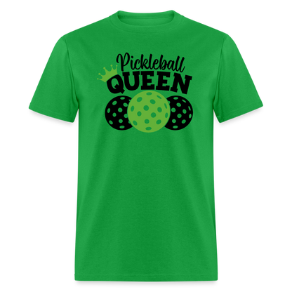 Pickleball Queen T-Shirt - bright green