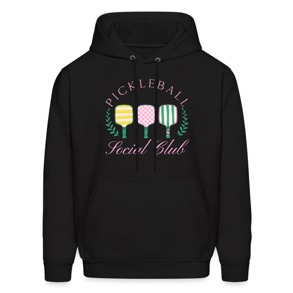 Pickleball Social Club Hoodie - black