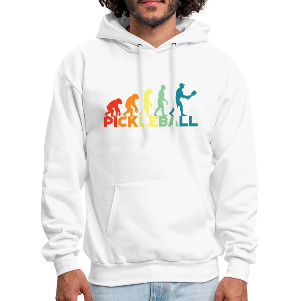 Pickleball Evolution Hoodie - white