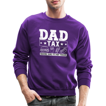 Dad Tax Sweatshirt - purple