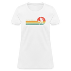Retro Pickleball Women's Contoured T-Shirt