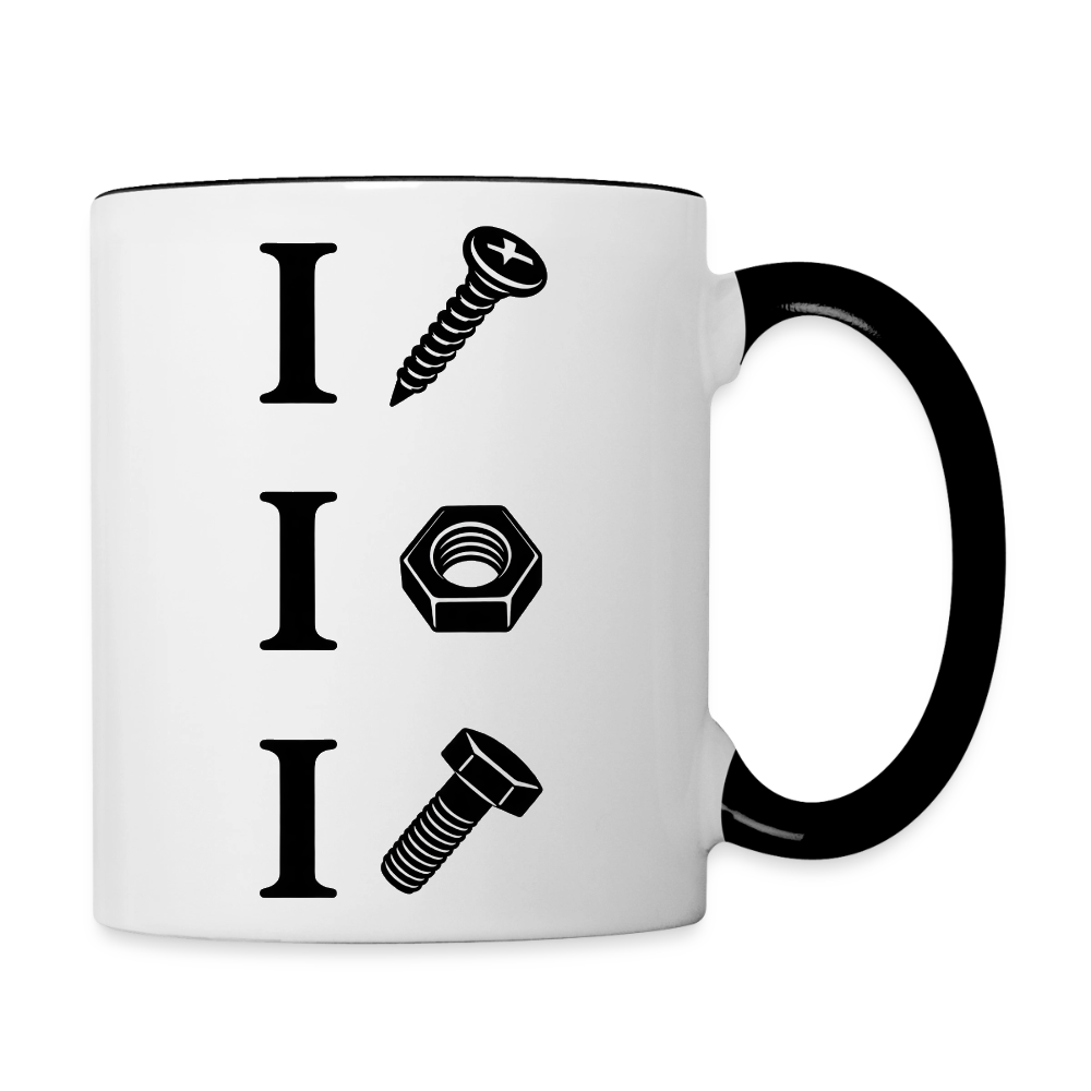 I Screw I Nut I Bolt – Funny Adult Humor Ceramic Coffee Mug Color: Red